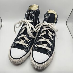 Converse Chuck Taylor Womens Black Sneakers Alt Punk Grunge Skate W9160 Size 8‎